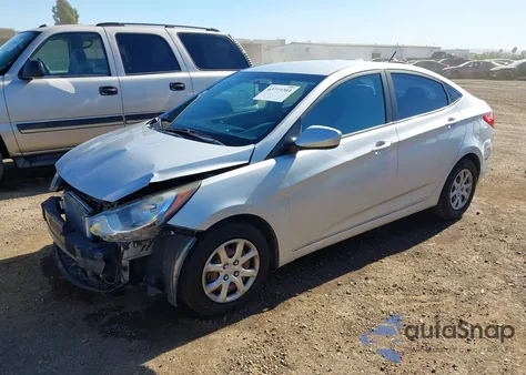 2014 Hyundai Accent Gls from USA, damaged, VIN KMHCT4AE0EU618355